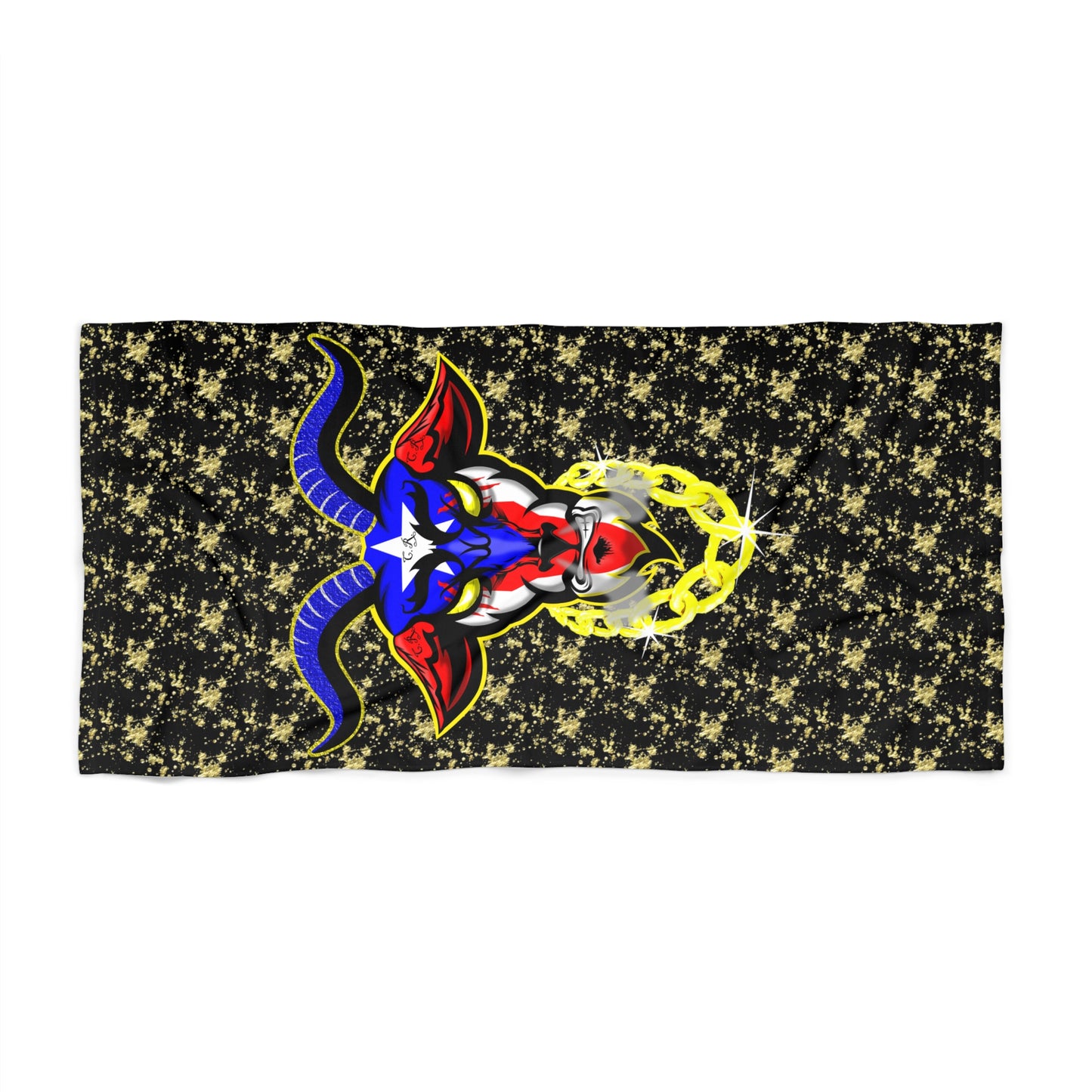 LEGEND THE GOAT - EST. 21 (BEACH TOWEL)