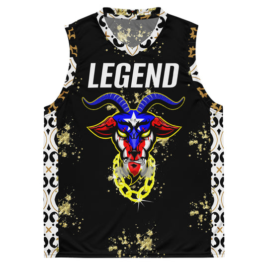 LEGEND THE GOAT '21 (Recycled basketball jersey)