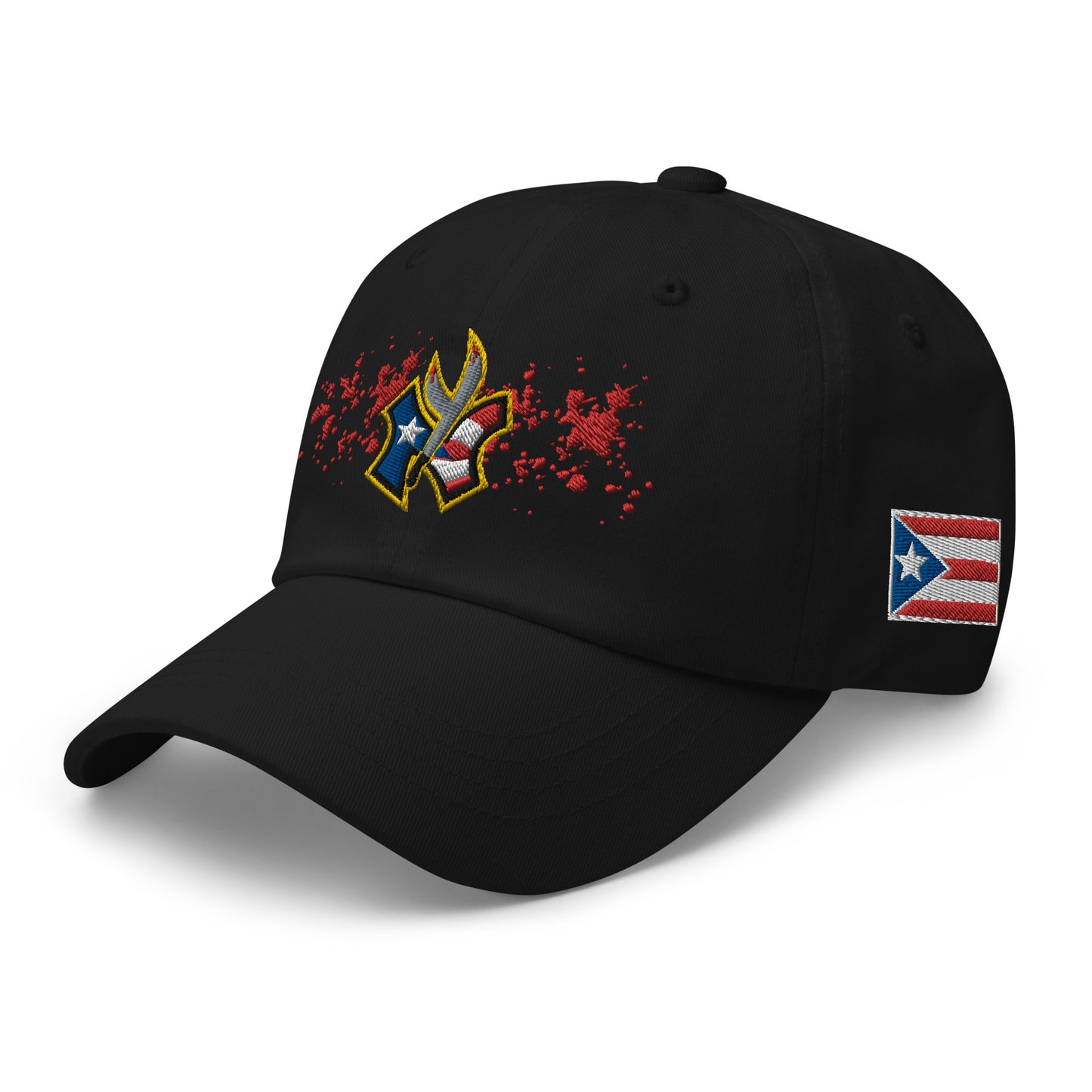 NU-YO RICAN - SPLATTER (CLASSIC DAD HAT)