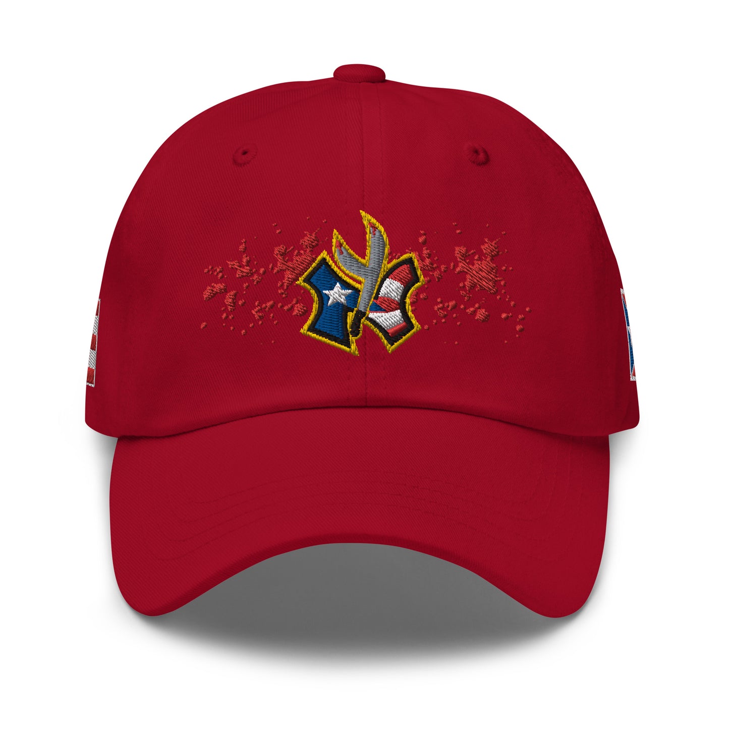 NU-YO RICAN - SPLATTER (CLASSIC DAD HAT)