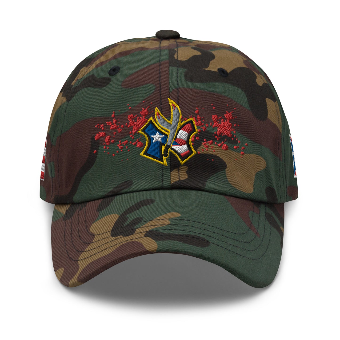 NU-YO RICAN - SPLATTER (CLASSIC DAD HAT)
