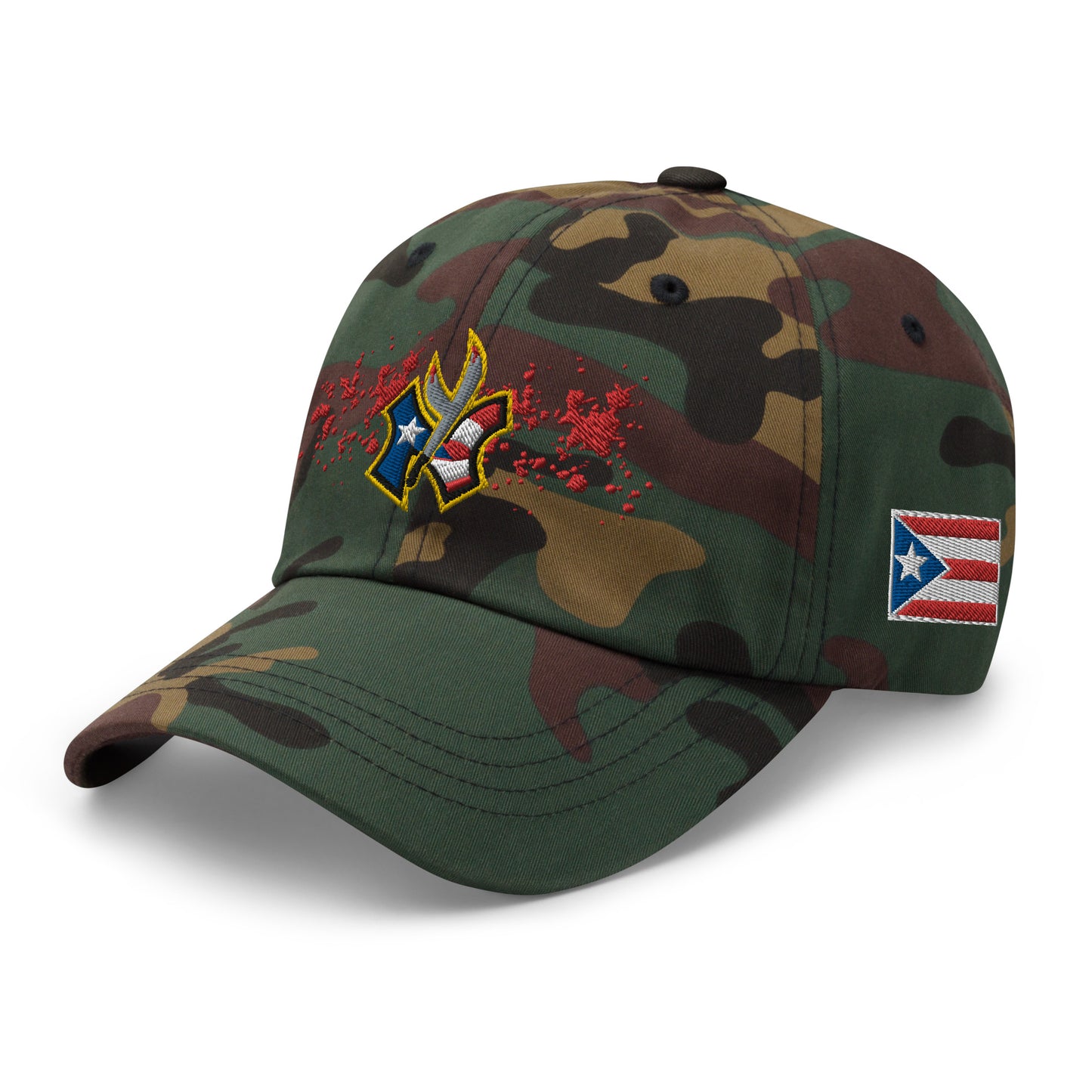 NU-YO RICAN - SPLATTER (CLASSIC DAD HAT)