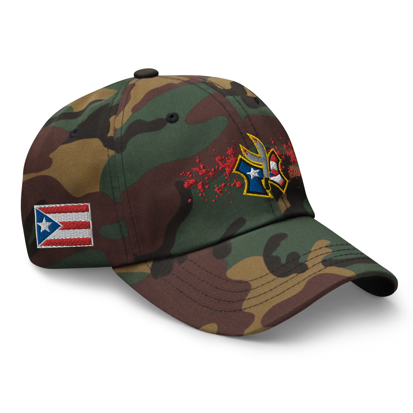 NU-YO RICAN - SPLATTER (CLASSIC DAD HAT)