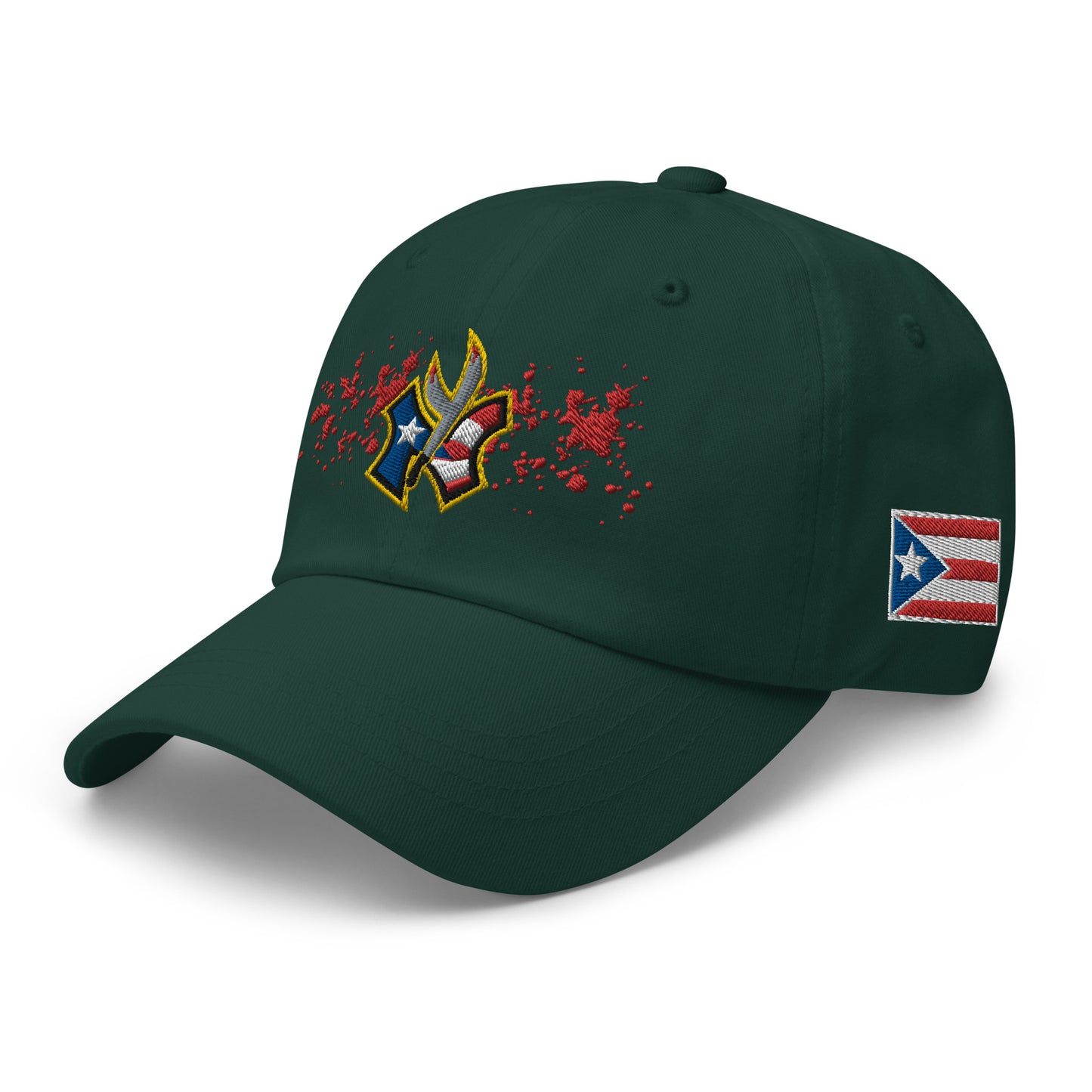 NU-YO RICAN - SPLATTER (CLASSIC DAD HAT)