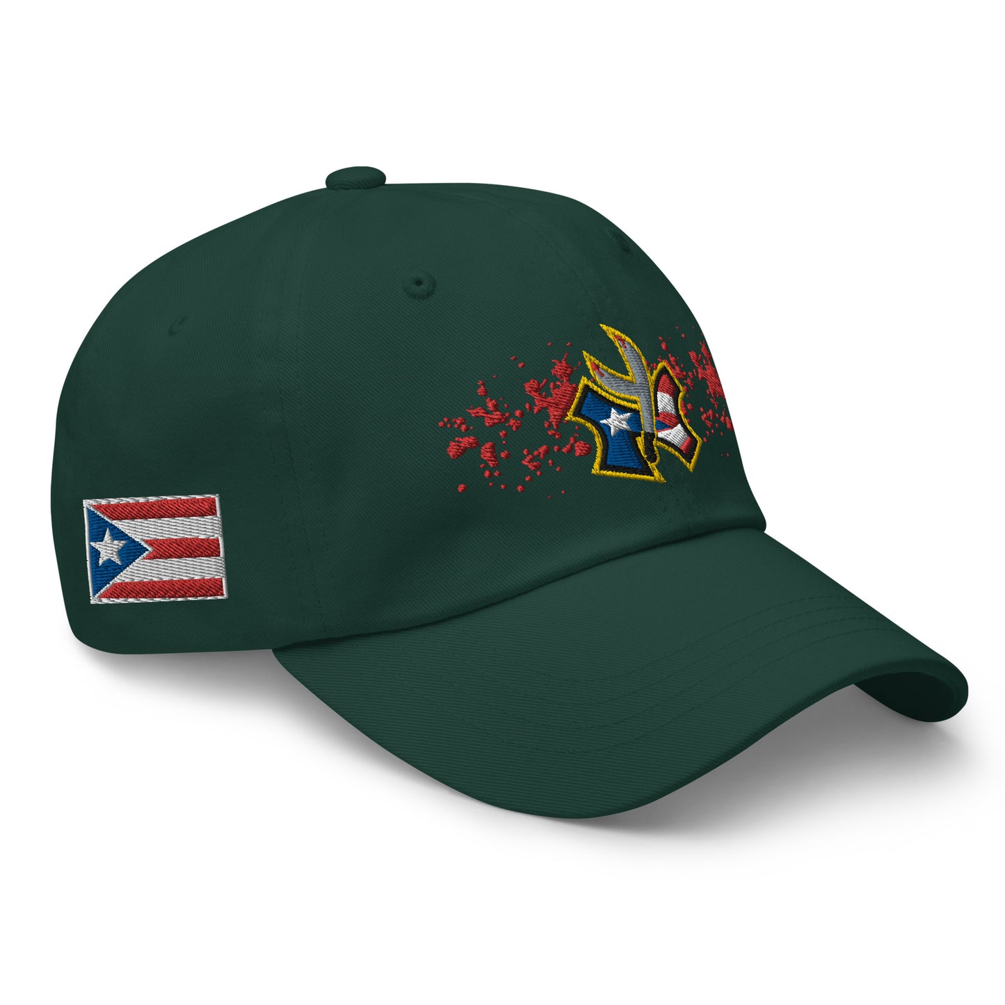 NU-YO RICAN - SPLATTER (CLASSIC DAD HAT)