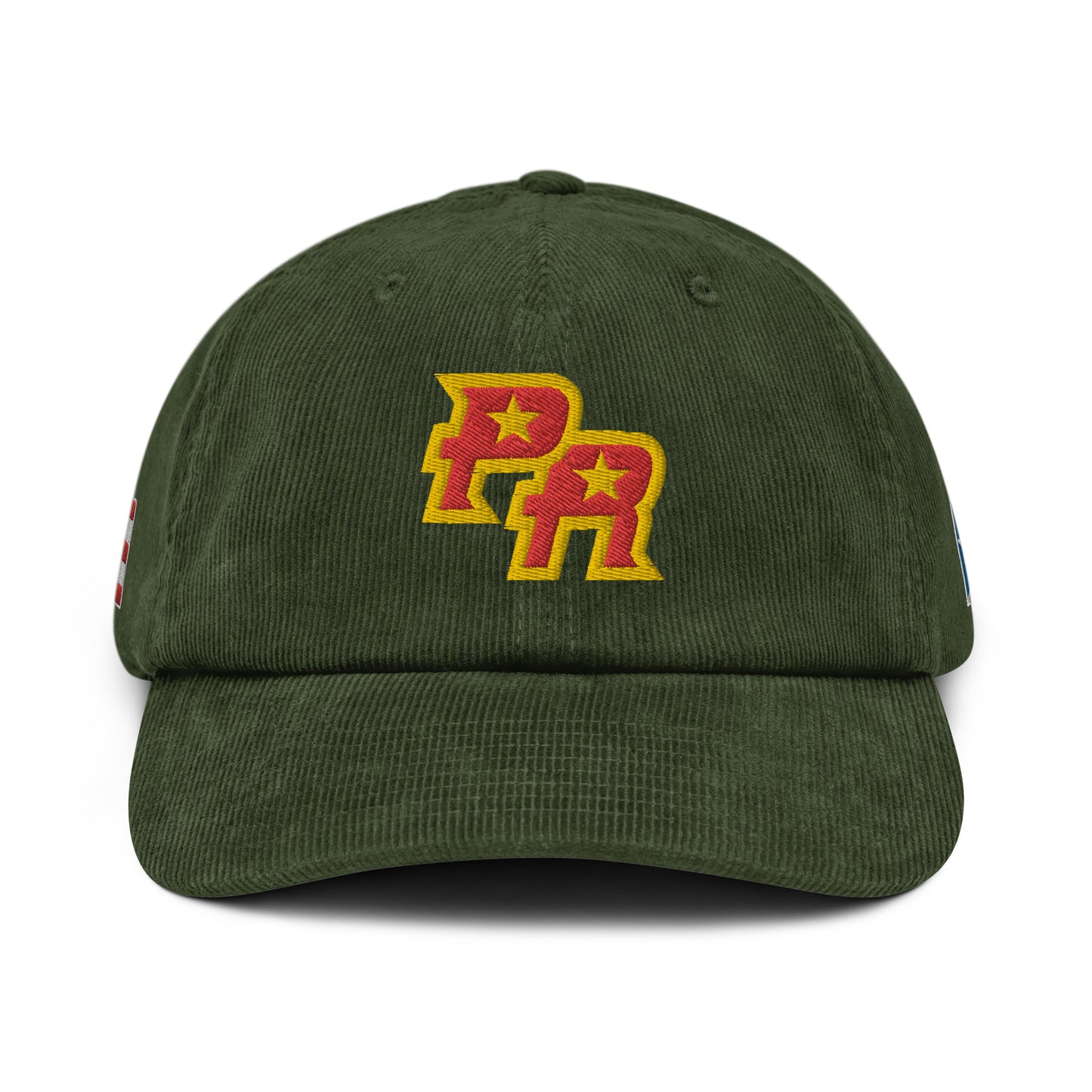 PR - RED & GLD (Corduroy Dad hat)