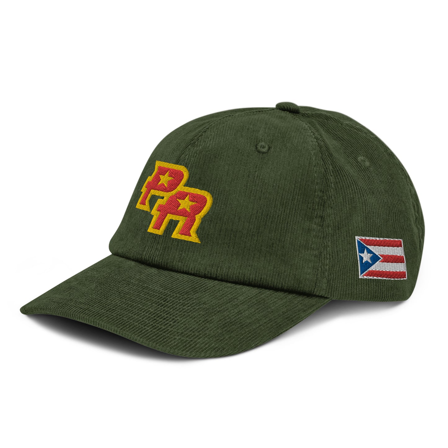 PR - RED & GLD (Corduroy Dad hat)