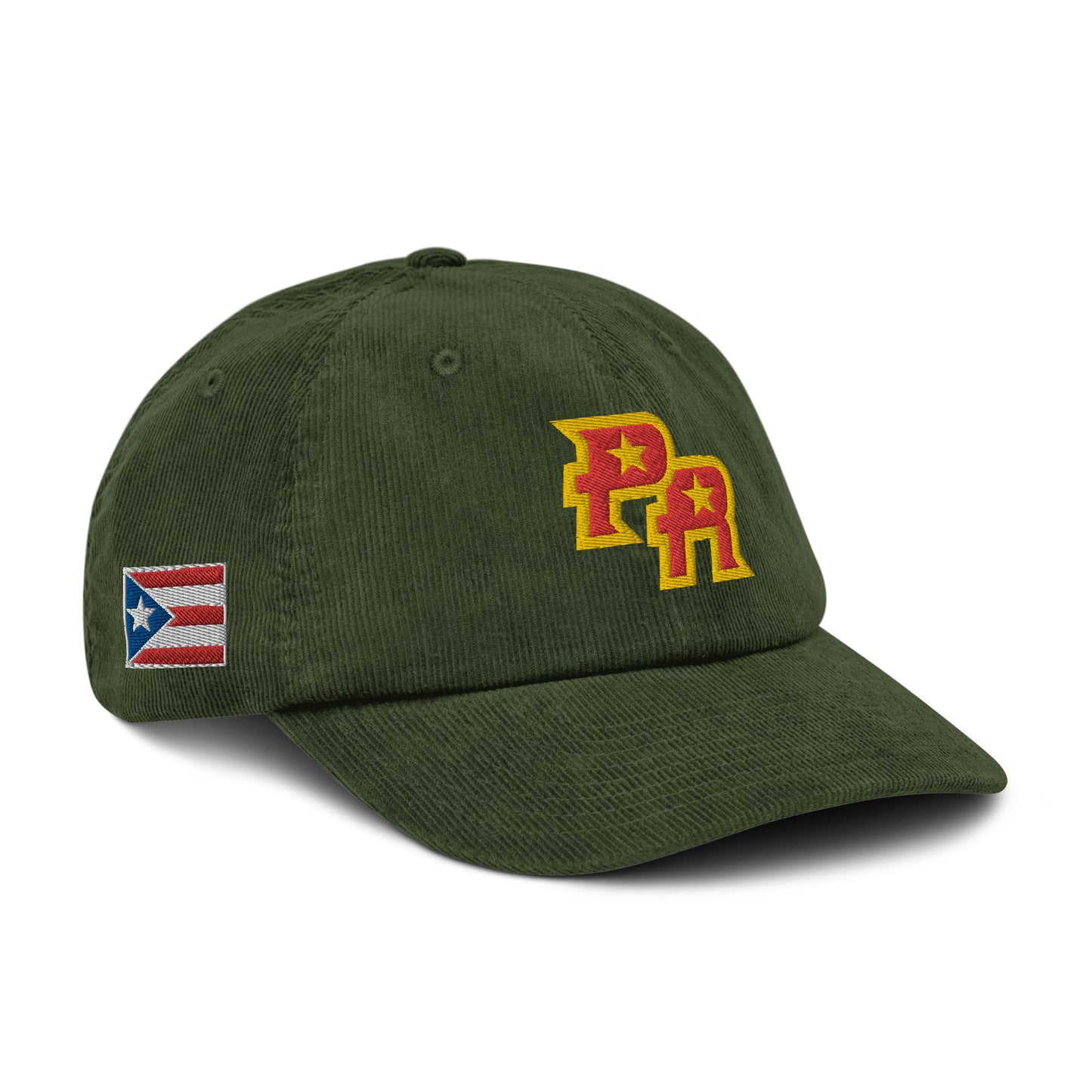 PR - RED & GLD (Corduroy Dad hat)