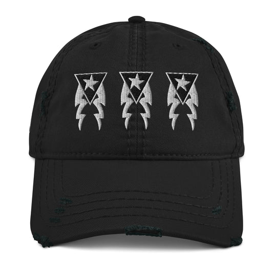 PR RESISTANCE - LIGHTNING BOLT (Distressed Dad Hat)