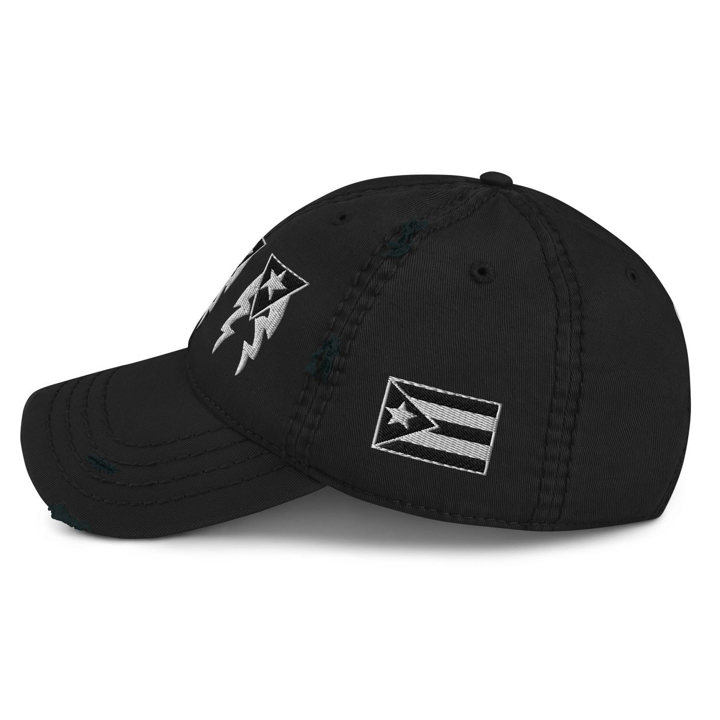 PR RESISTANCE - LIGHTNING BOLT (Distressed Dad Hat)