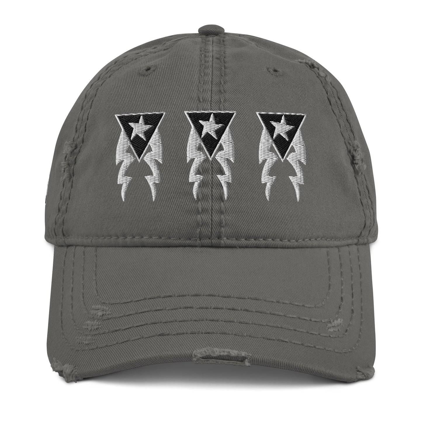 PR RESISTANCE - LIGHTNING BOLT (Distressed Dad Hat)