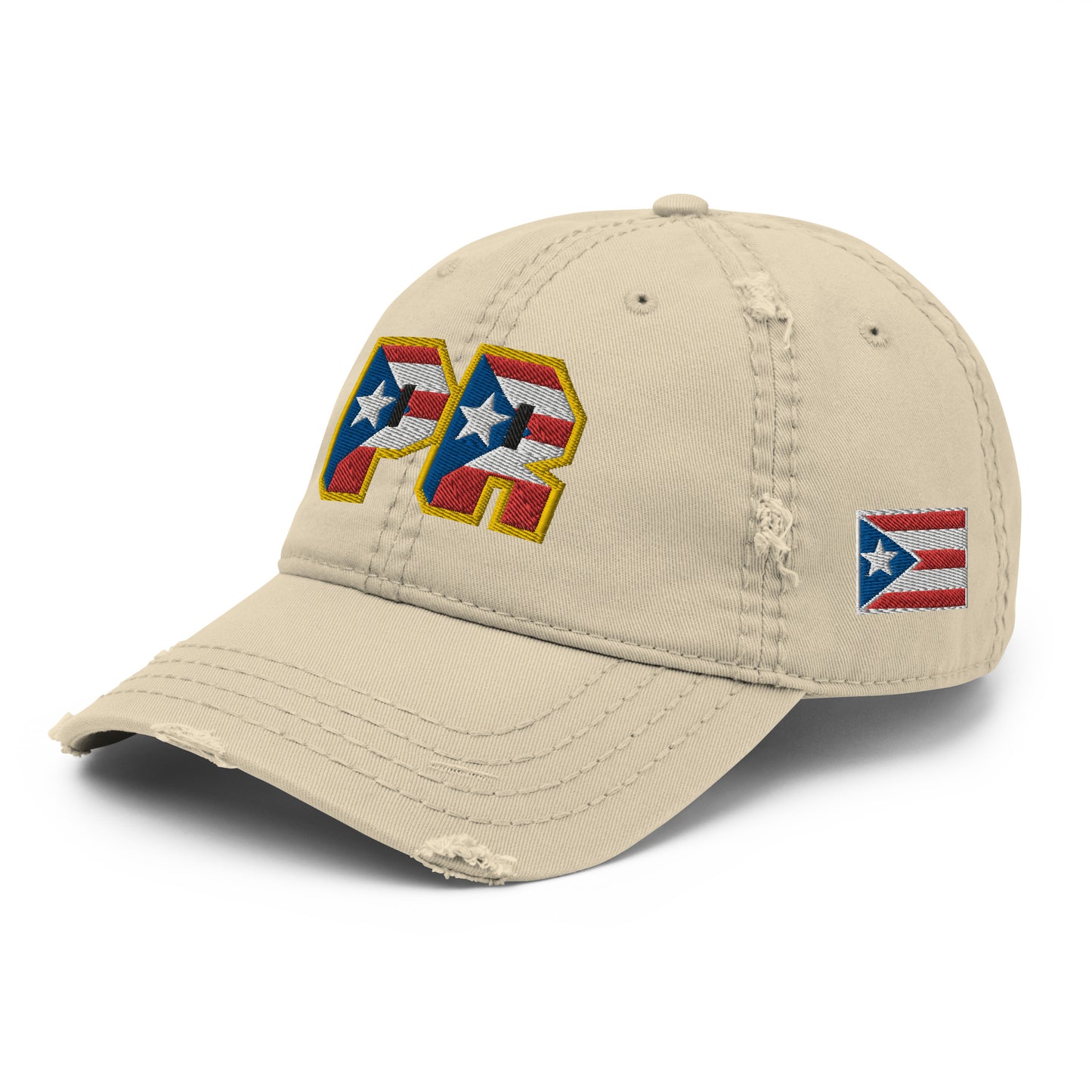 PR 1 (Distressed Dad Hat)