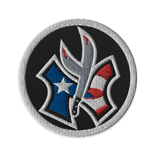 NU-YO RICAN 1 (Embroidered Patch)