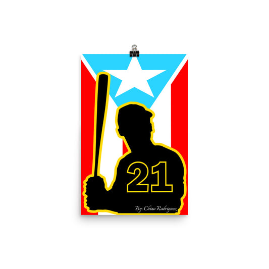 BORICUA ALL-STAR 21 (POSTER ART PRINT)