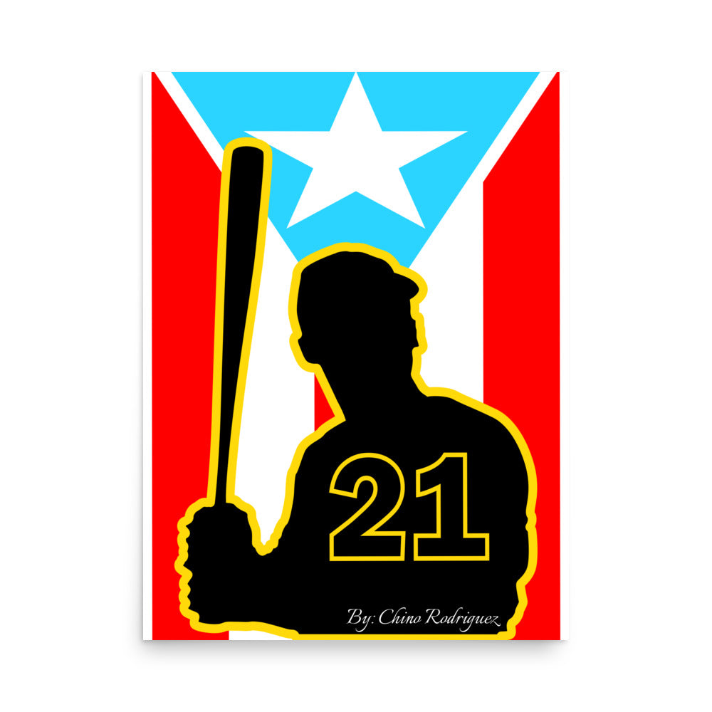 BORICUA ALL-STAR 21 (POSTER ART PRINT)