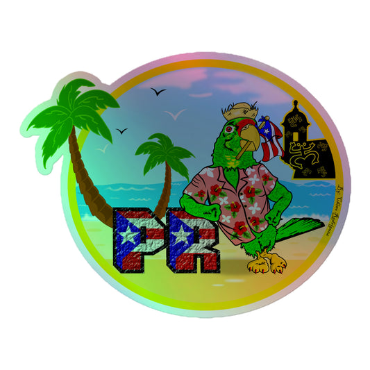 PR PARROT - DON PACO (Holographic stickers)