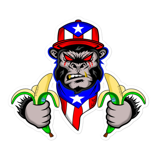 SAVAGE GORILLAZ 1 (Bubble-free vinyl stickers)