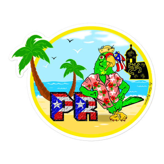 PR PARROT - DON PACO (Bubble-free vinyl stickers)