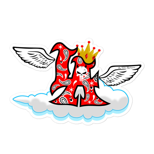 LA '23 - RED (Bubble-free stickers)