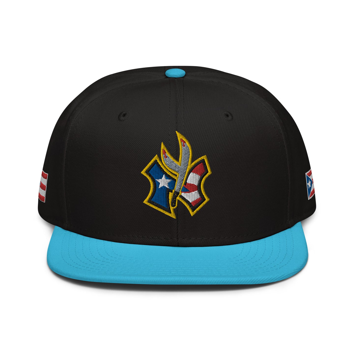 NUYO RICAN FLAG - GOLD (SNAPBACK HAT)