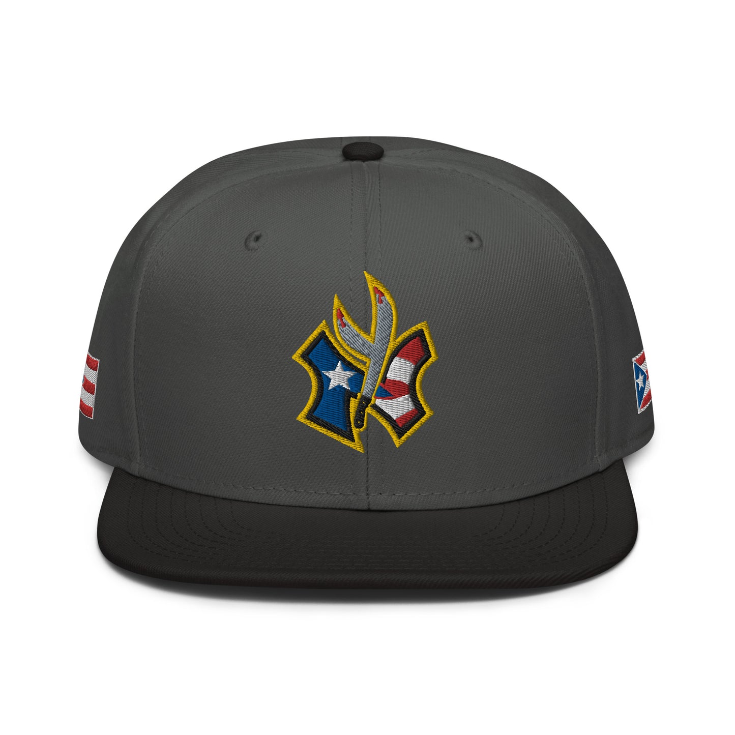 NUYO RICAN FLAG - GOLD (SNAPBACK HAT)