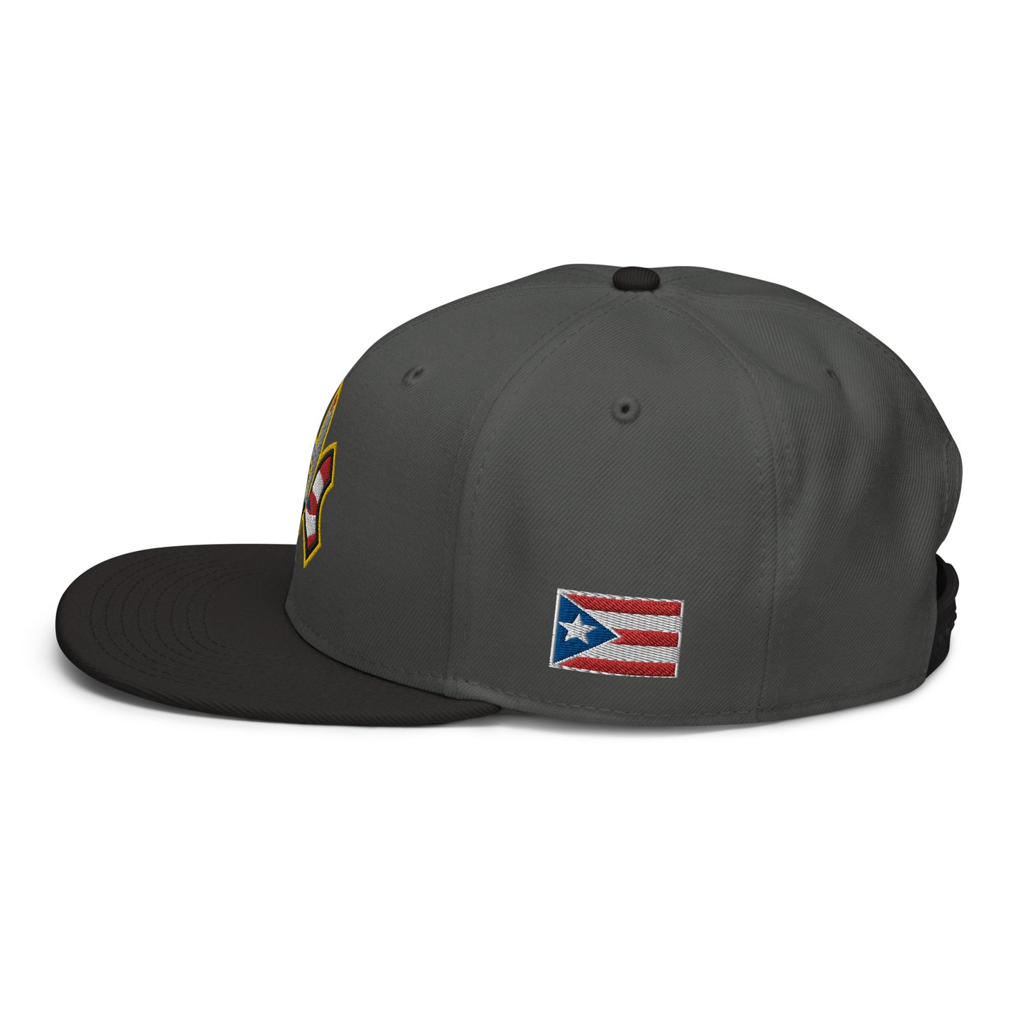 NUYO RICAN FLAG - GOLD (SNAPBACK HAT)