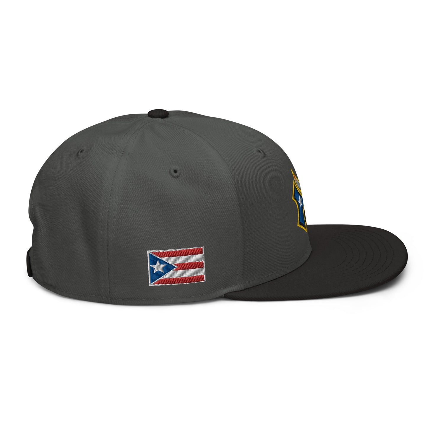 NUYO RICAN FLAG - GOLD (SNAPBACK HAT)