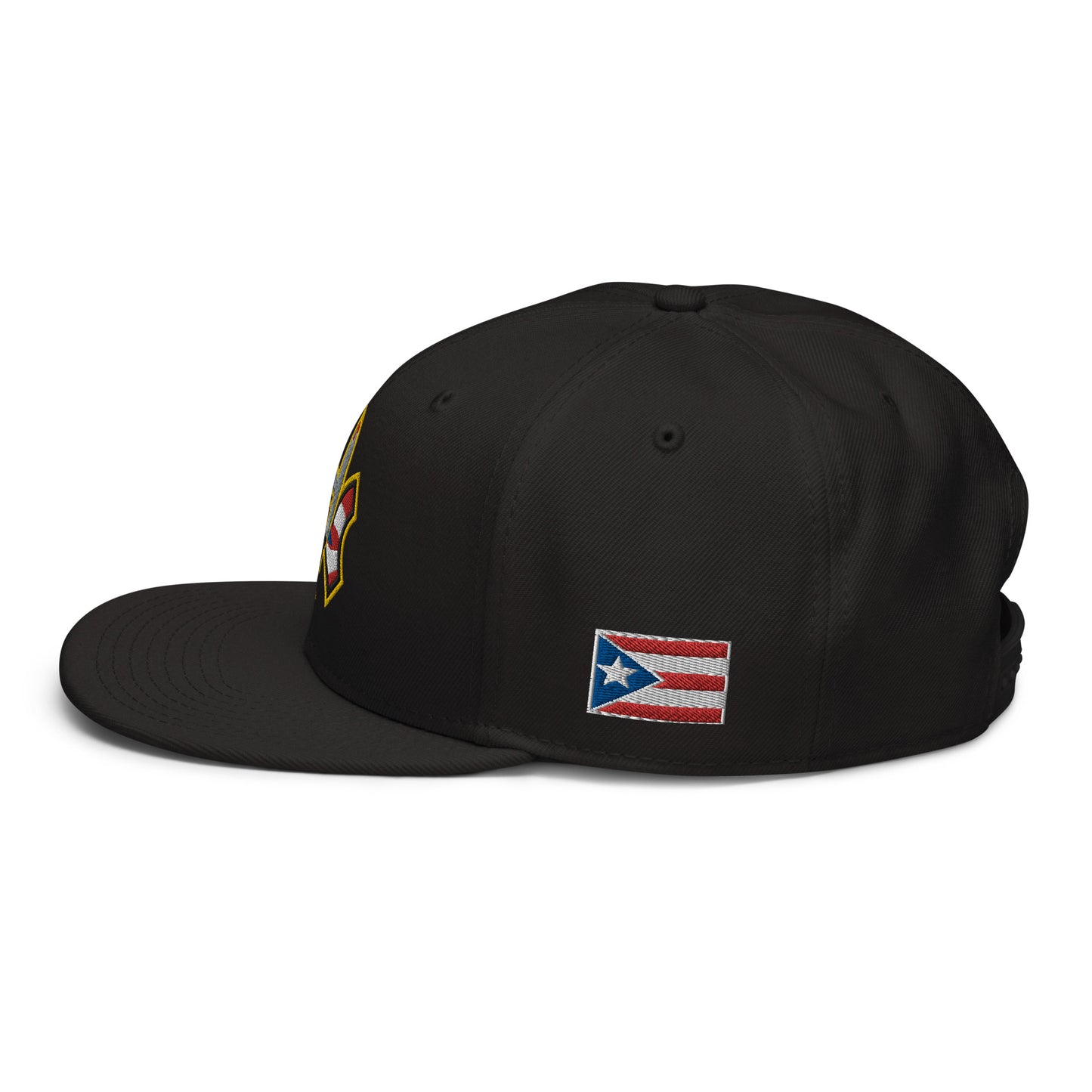 NUYO RICAN FLAG - GOLD (SNAPBACK HAT)