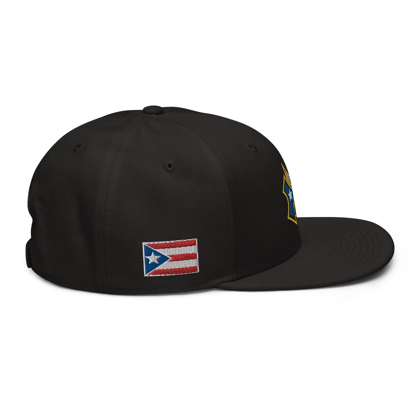 NUYO RICAN FLAG - GOLD (SNAPBACK HAT)