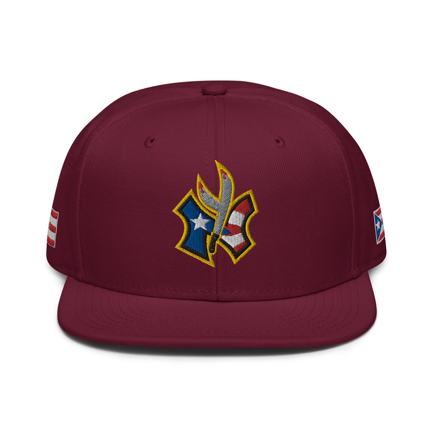 NUYO RICAN FLAG - GOLD (SNAPBACK HAT)