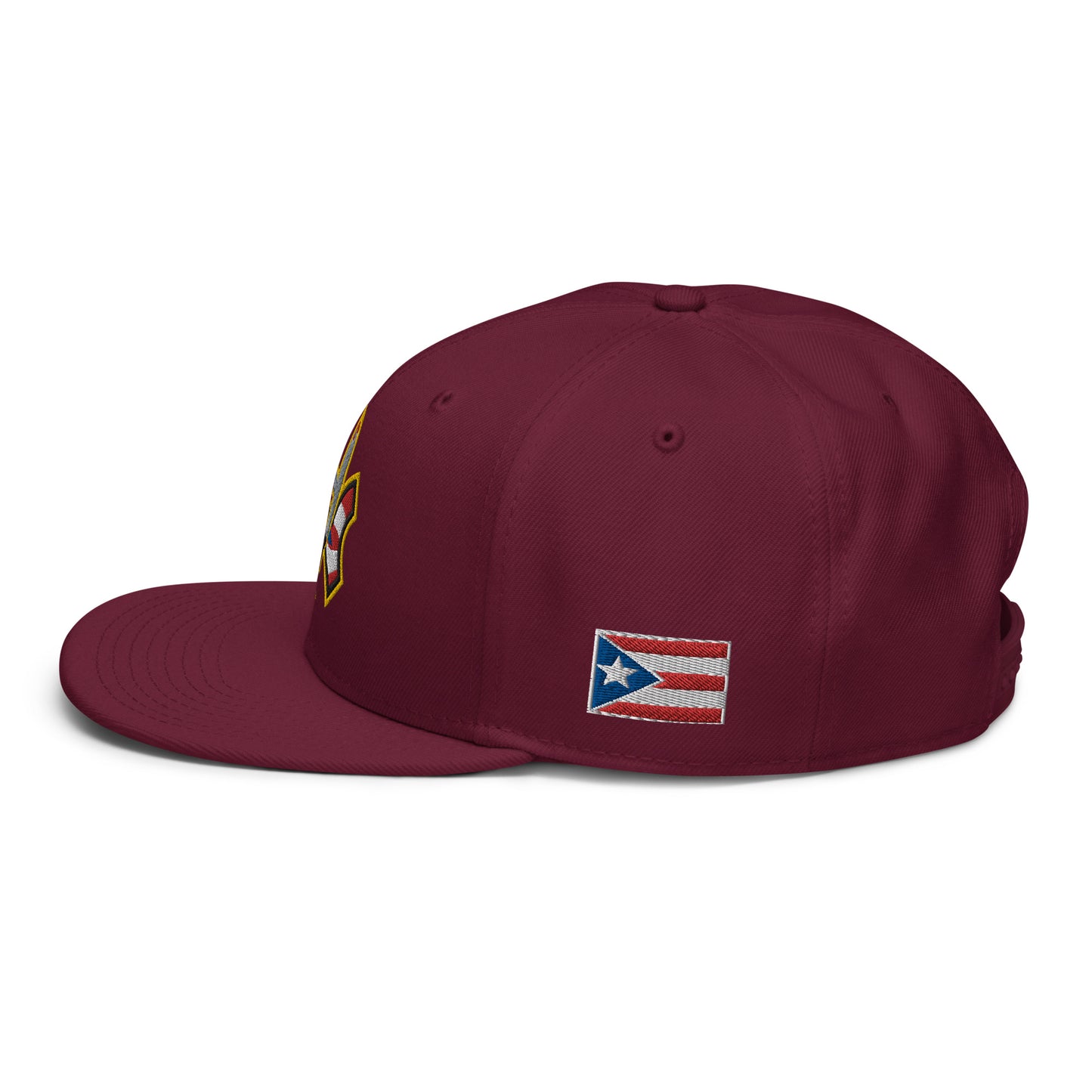 NUYO RICAN FLAG - GOLD (SNAPBACK HAT)
