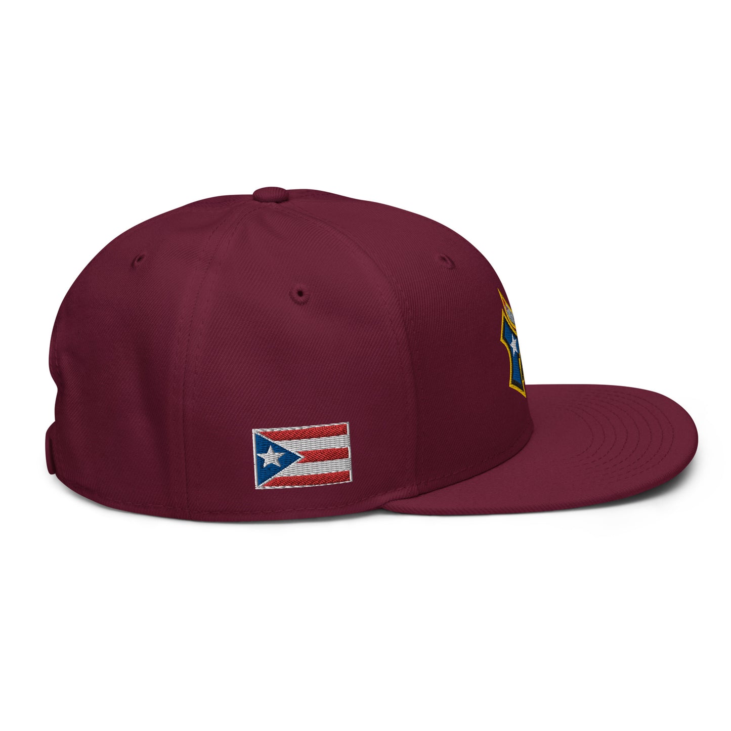 NUYO RICAN FLAG - GOLD (SNAPBACK HAT)