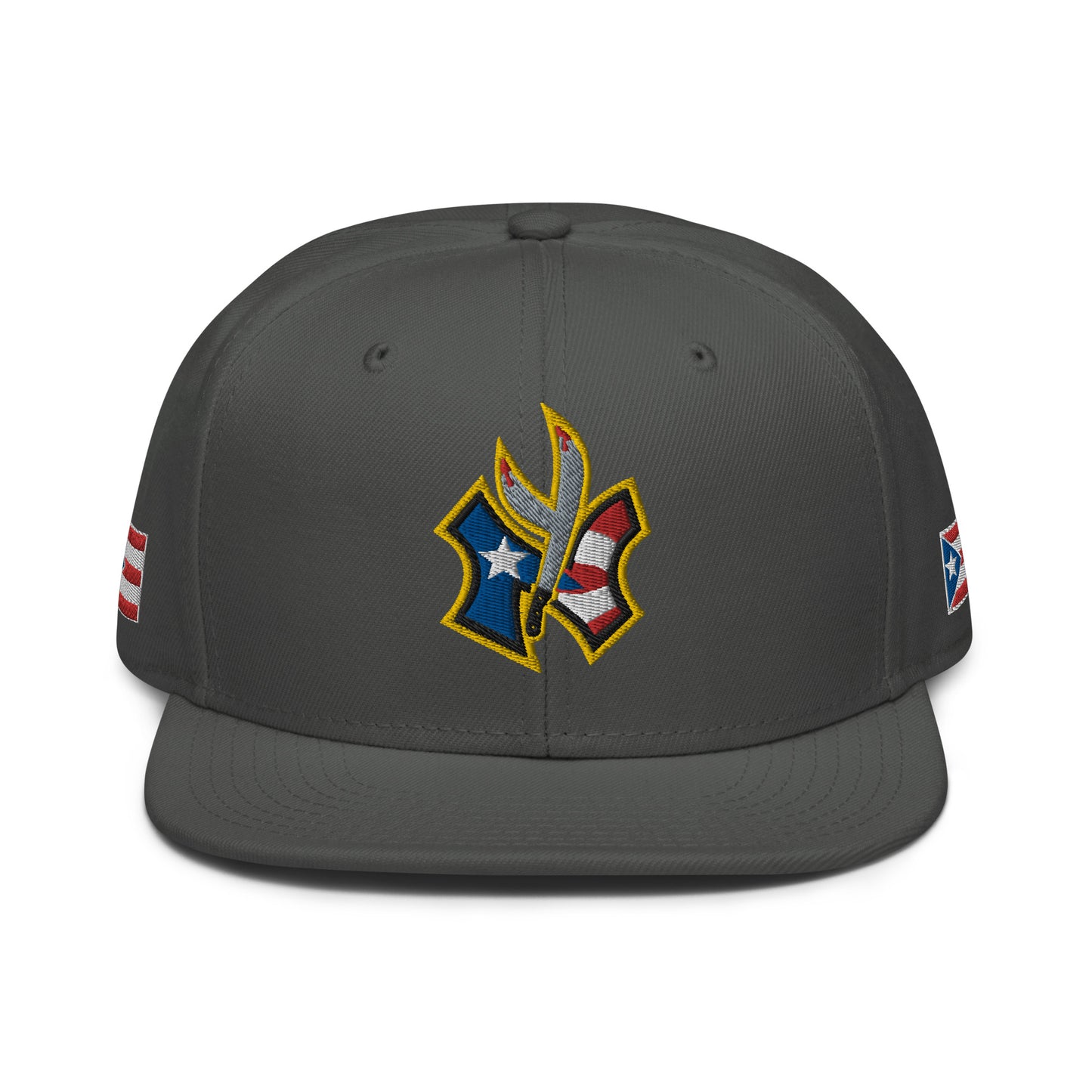 NUYO RICAN FLAG - GOLD (SNAPBACK HAT)