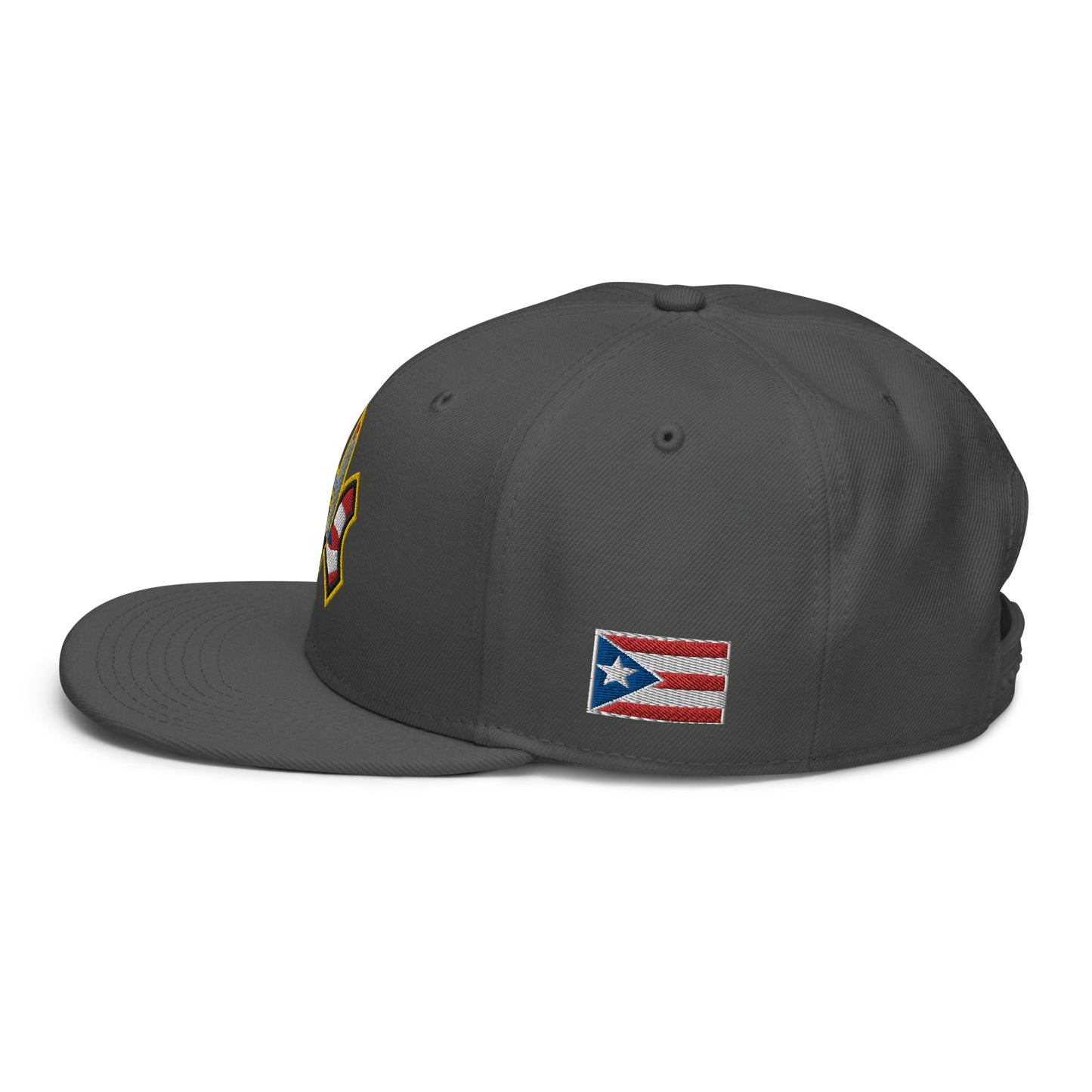 NUYO RICAN FLAG - GOLD (SNAPBACK HAT)