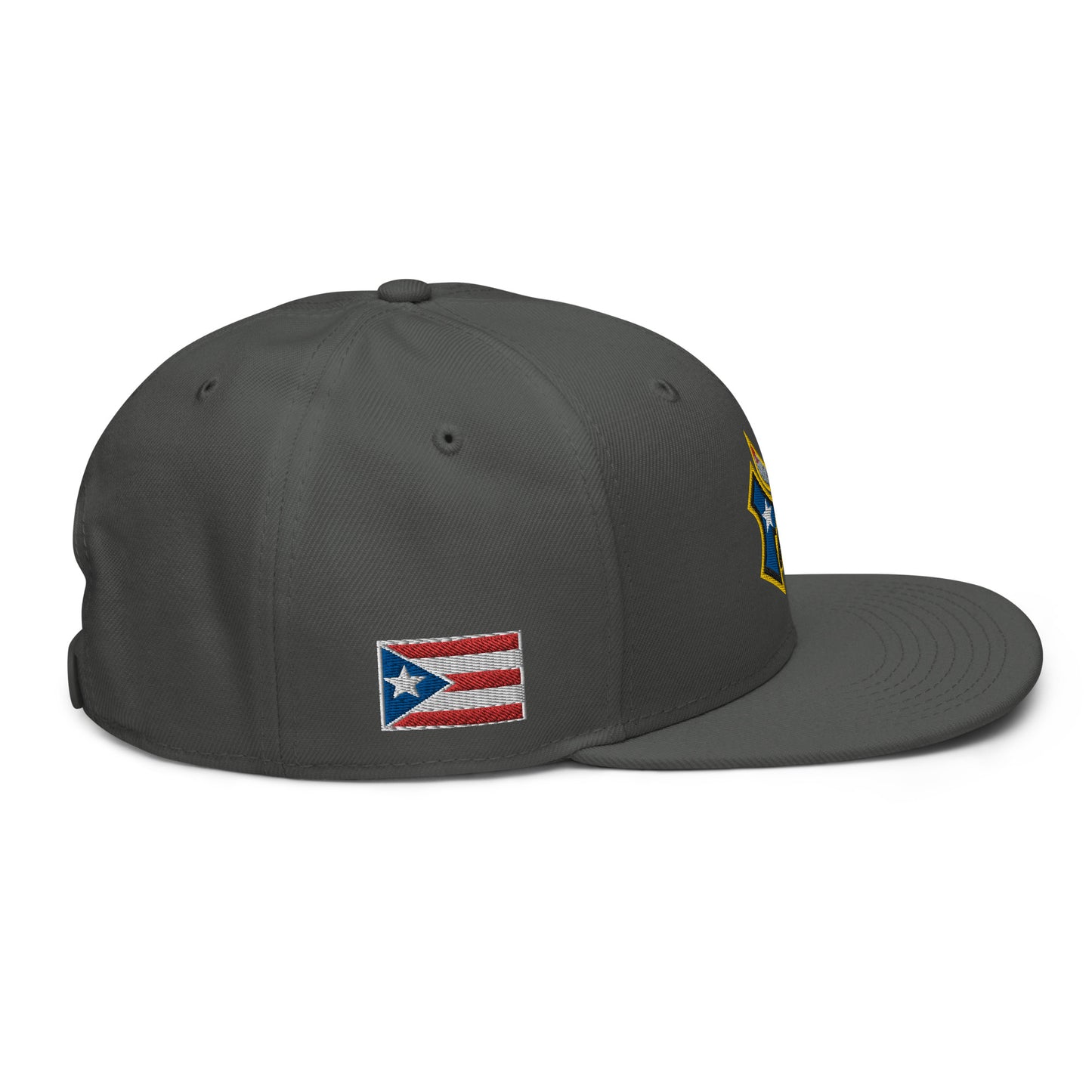NUYO RICAN FLAG - GOLD (SNAPBACK HAT)