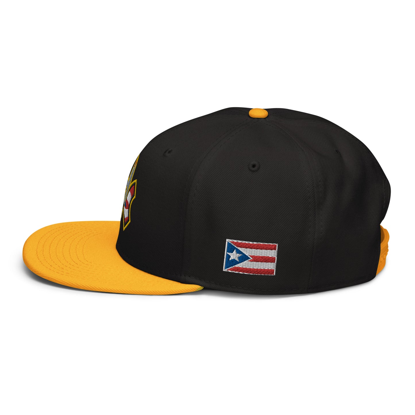 NUYO RICAN FLAG - GOLD (SNAPBACK HAT)