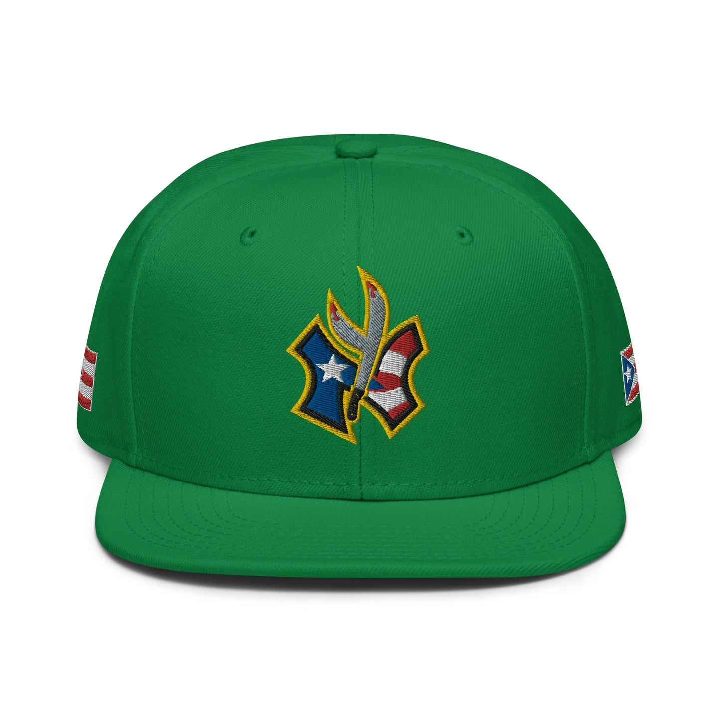 NUYO RICAN FLAG - GOLD (SNAPBACK HAT)
