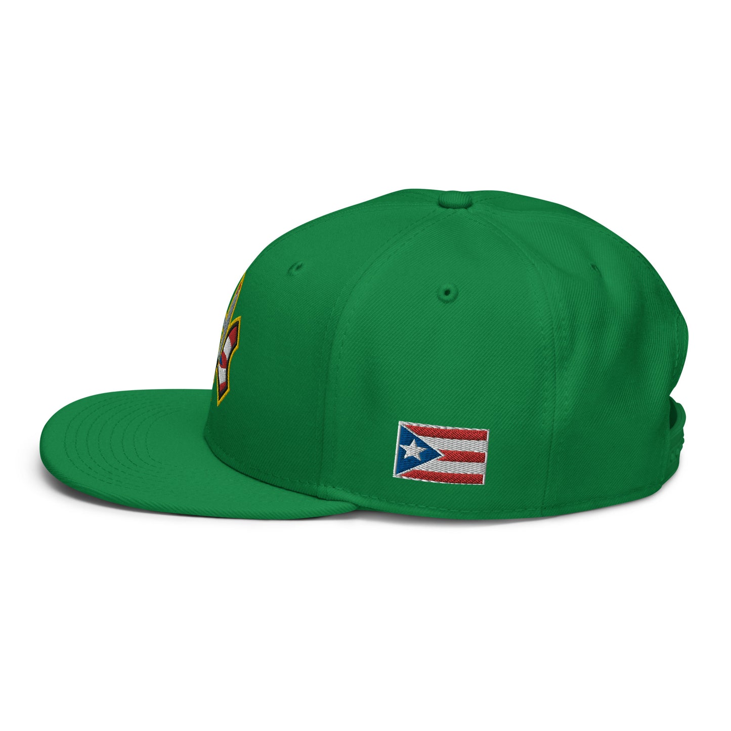 NUYO RICAN FLAG - GOLD (SNAPBACK HAT)