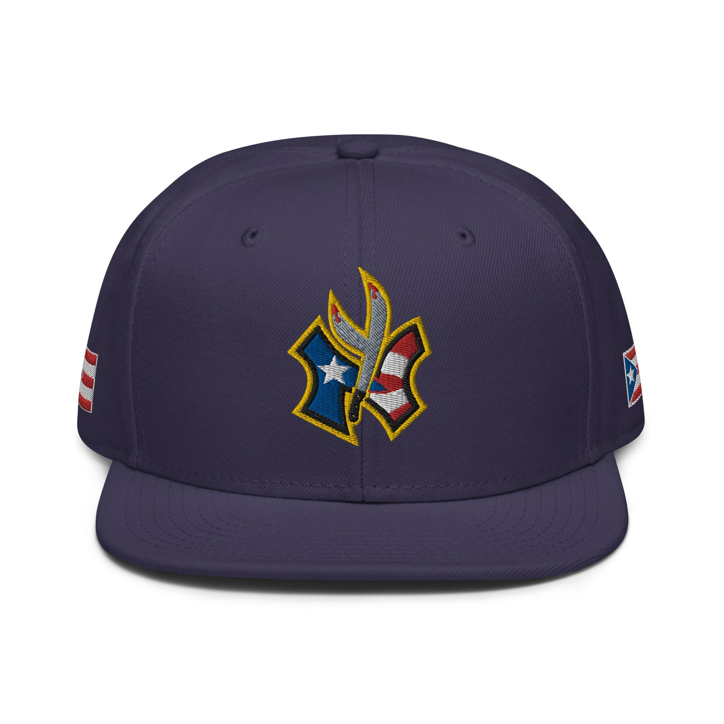 NUYO RICAN FLAG - GOLD (SNAPBACK HAT)