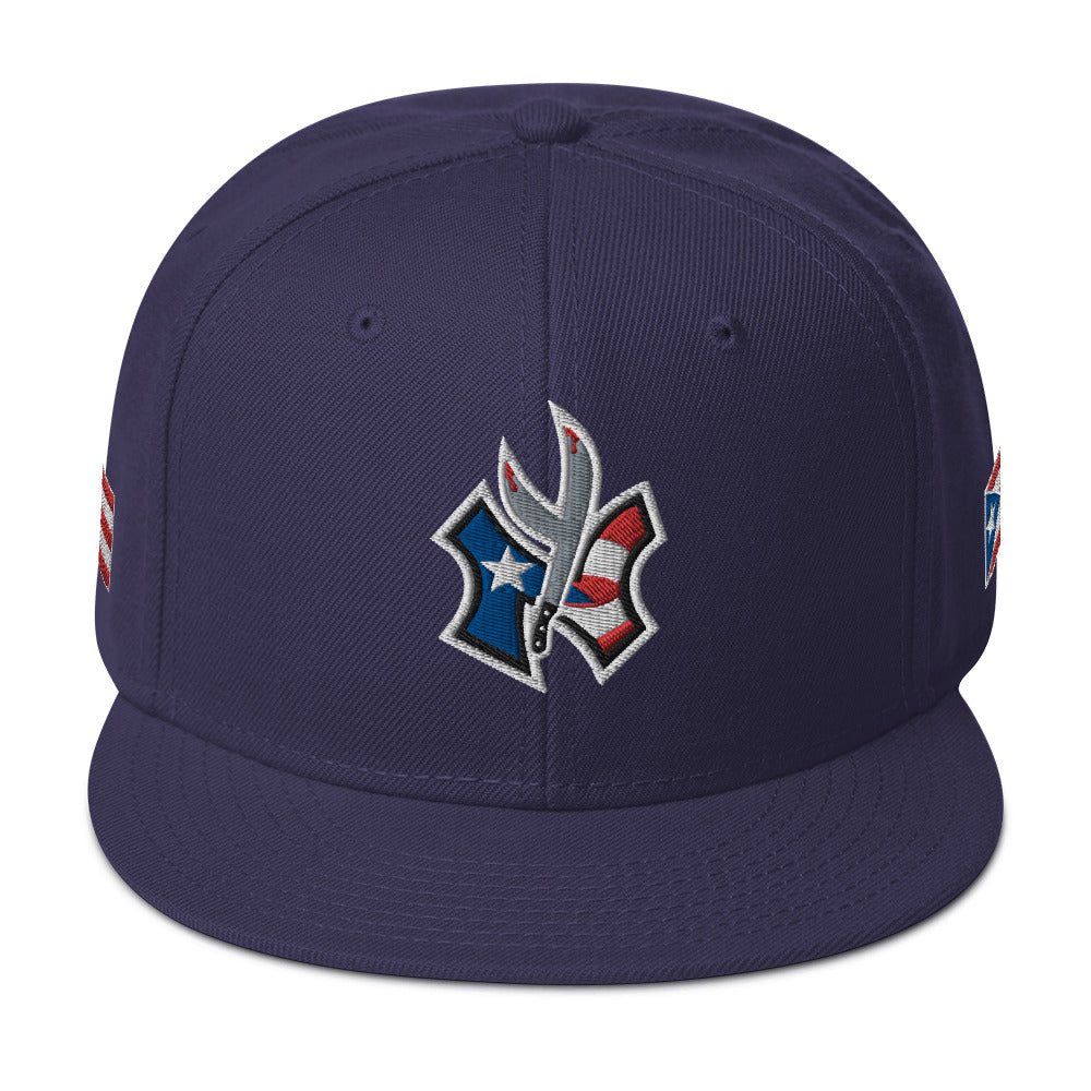 NU-YO RICAN - DARK BLU (Snapback Hat)