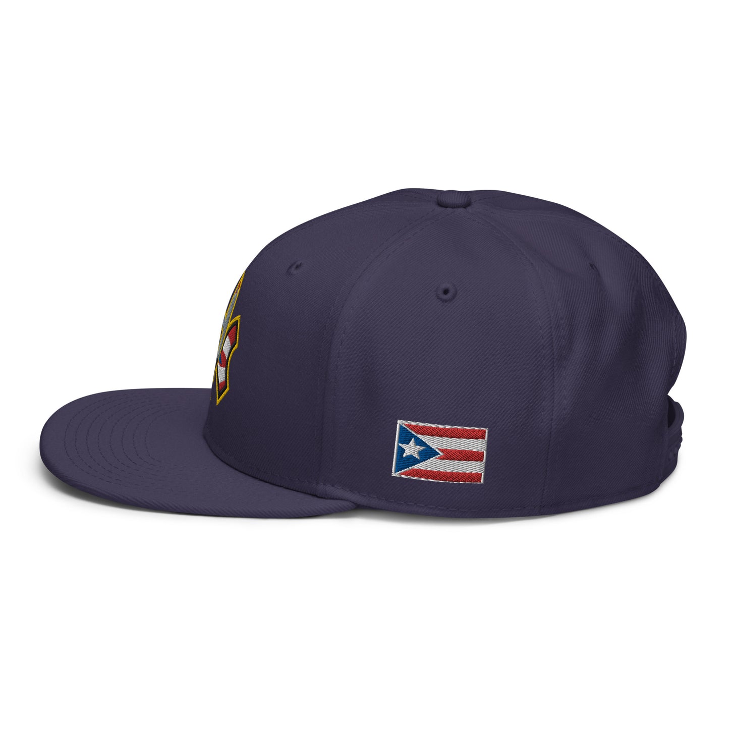 NUYO RICAN FLAG - GOLD (SNAPBACK HAT)
