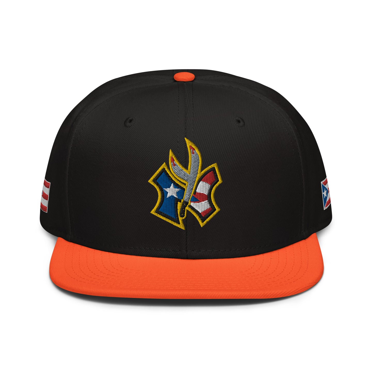 NUYO RICAN FLAG - GOLD (SNAPBACK HAT)