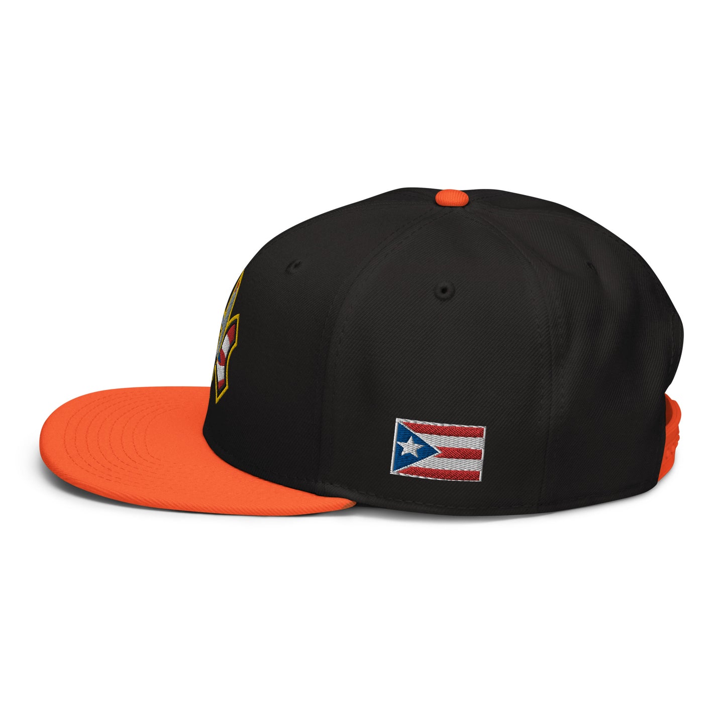 NUYO RICAN FLAG - GOLD (SNAPBACK HAT)