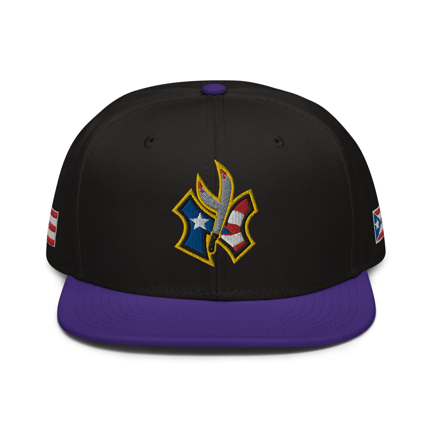 NUYO RICAN FLAG - GOLD (SNAPBACK HAT)