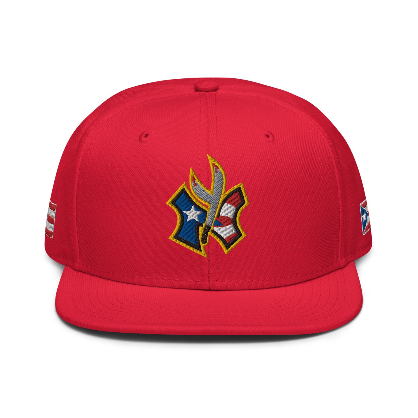 NUYO RICAN FLAG - GOLD (SNAPBACK HAT)
