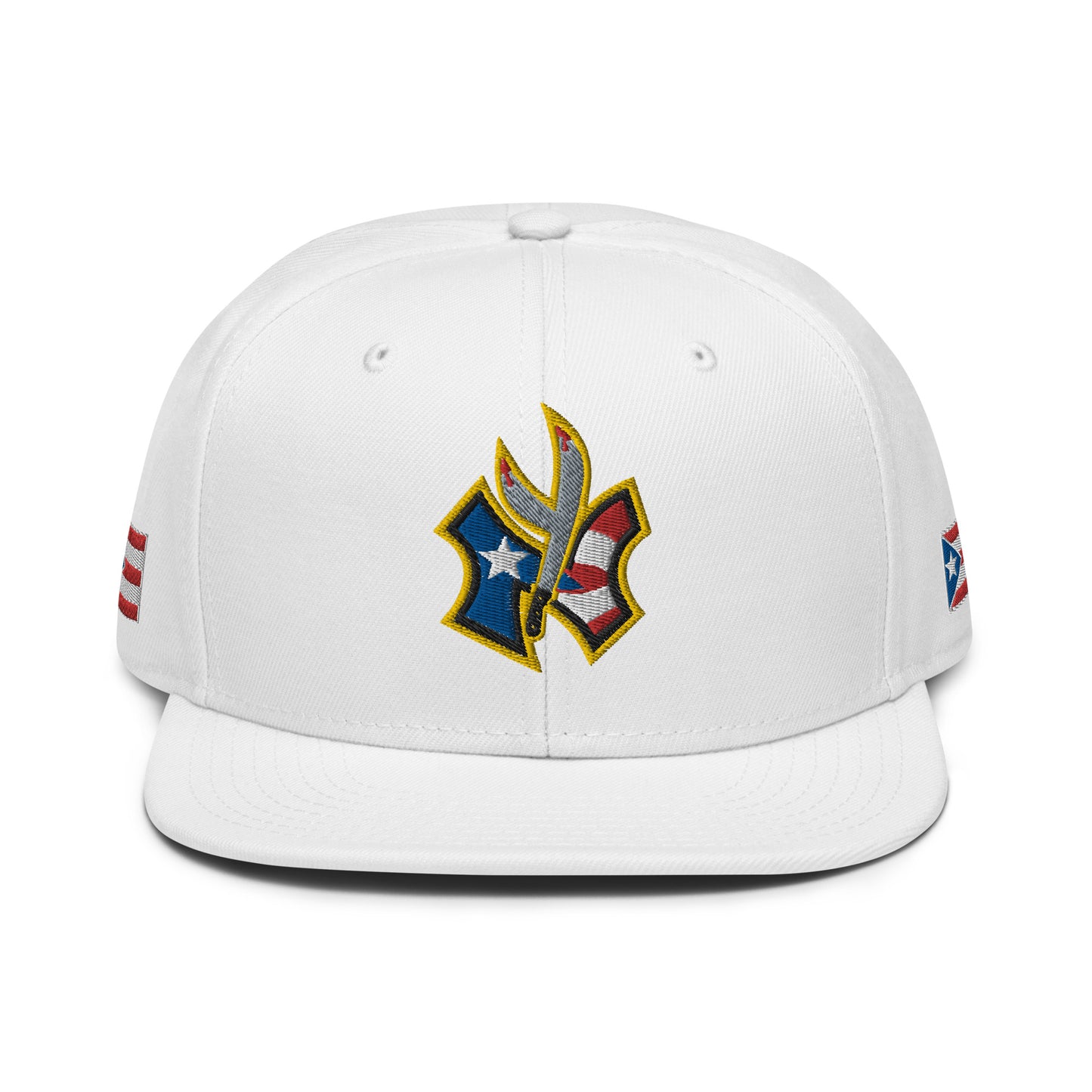 NUYO RICAN FLAG - GOLD (SNAPBACK HAT)