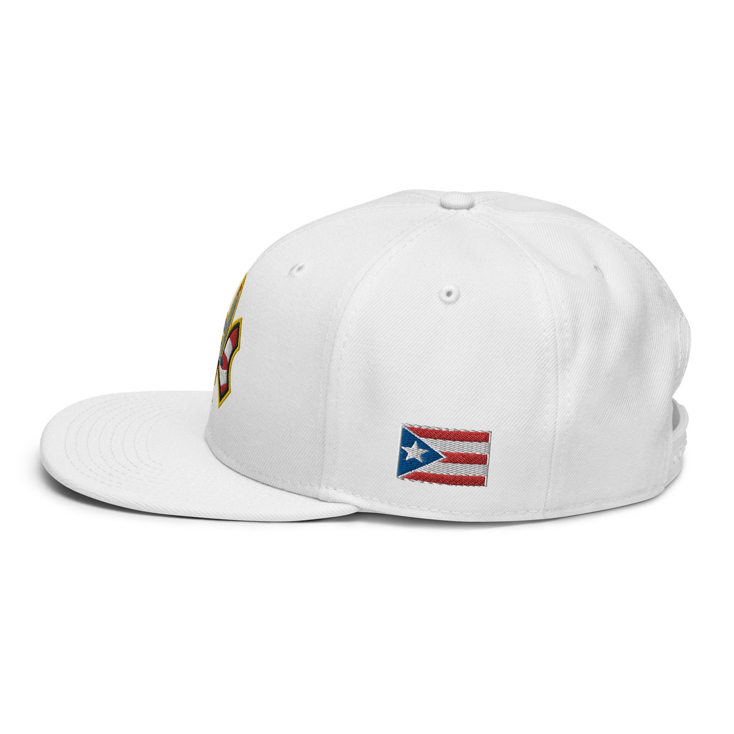 NUYO RICAN FLAG - GOLD (SNAPBACK HAT)