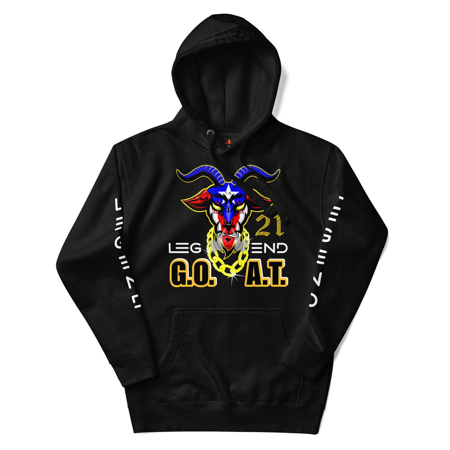 LEGEND THE GOAT '23 - EST. 21 (PREMIUM HOODIE)