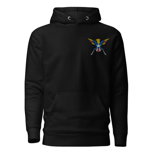 PR WARRIOR BIRD - EMBROIDERY (PREMIUM HOODIE)