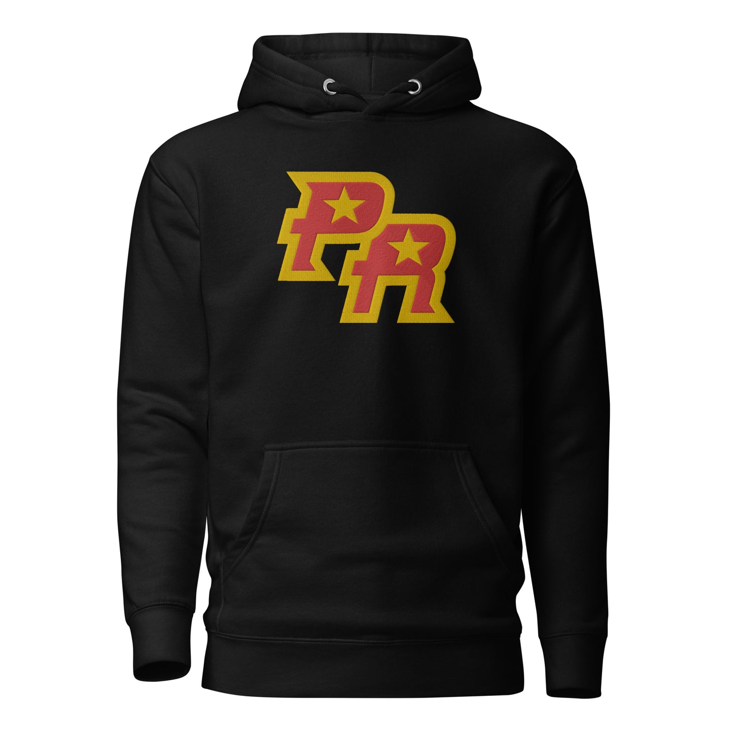 PR - RED & GLD/EMBROIDERY (PREMIUM HOODIE)